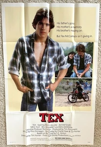 DISNEY-TEX-MATT DAMON-1982 ORIGINAL 41x27 EIN BLATT FILMPLAKAT-GEFALTET - Bild 1 von 2