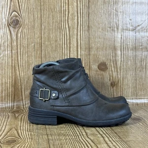 Earth Origins Pam Damen-Stiefeletten Größe 8,5 W braun Seitenreißverschluss - Bild 1 von 11