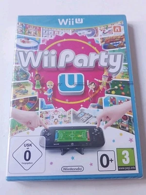 WII PARTY U NINTENDO WII U GAME FAMILY KIDS CHILDRENS GIFT PRESENT NEW SEALED  - Image 1 of 4