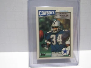 Tarjeta de fútbol americano 1987 Topps Mimi Herschel Walker tarjeta # 58 Cowboys RB - Imagen 1 de 1