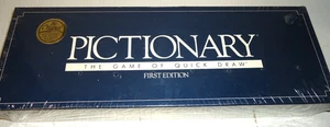 Vintage Pictionary First Edition Board Game 1985 *NEW FACTORY SEALED* NOS - Picture 1 of 2