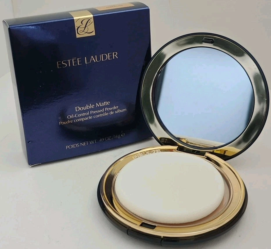 Estée Lauder Double Matte Oil-Control Pressed Powder New Full Size 0.49oz Medium - Image 1 of 4