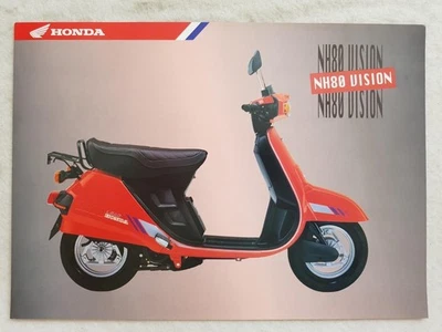 HONDA NH80 VISION Motorcycle Sales Spec Leaflet OCT 1995 #BR927/PP/5K/10.95 - Image 1 of 2