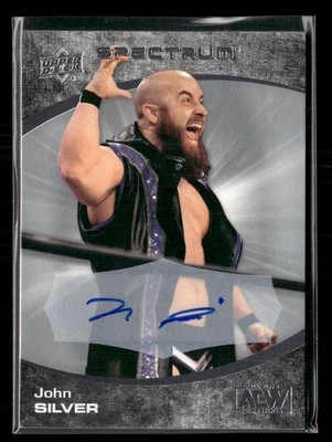 2021 Upper Deck Spectrum AEW #47 John Silver Autographs - Image 1 of 2
