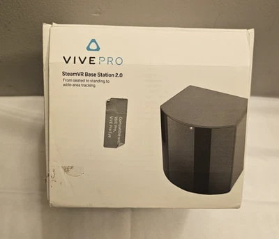 Steam VR Base Station 2.0 Lighthouse for HTC Vive pro, Valve Index VR - Image 1 of 4
