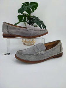 Zapatos mocasines de gamuza gris Sperry Seaport para mujer talla 10 anchos grandes - Imagen 1 de 8