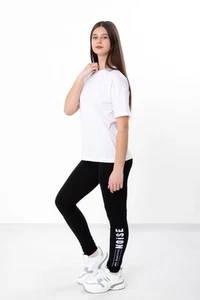 Girls’ Leggings – Stretchy Fullcra Fabric & Printed Design, Any season,  Nosi... - Picture 1 of 7