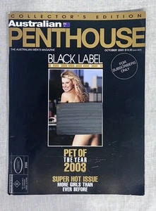 Australian Penthouse Magazine - Black Label Collectors Edition October 2003 - Picture 1 of 2