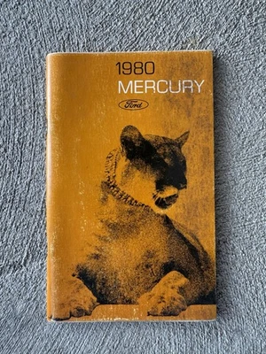 1980 Mercury Marquis Sedan Original Owner Owner's Operator Guide - Image 1 of 4