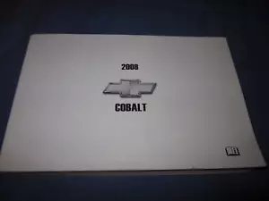 2008 CHEVROLET COBALT OWNERS MANUAL OWNER'S - Bild 1 von 1