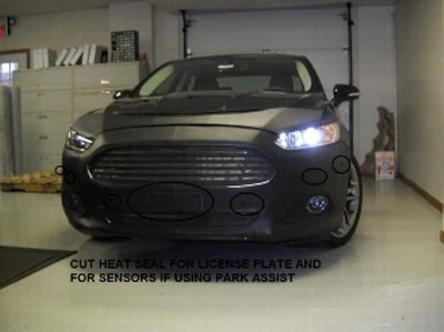 Lebra Front End Mask Bra Fits Ford Fusion 2017-2018 17  18 Without Park Assist - Image 1 of 3