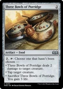4x Three Bowls of Porridge Wilds of Eldraine MTG Magic The Gathering - Picture 1 of 1