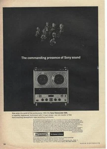1964 Sony Superscope Stereocorder 600 Reel-to-Reel Ad - Picture 1 of 1