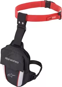 Borsello da Gamba ALPINESTARS Impermeabile nero bianco rosso - Imagen 1 de 1