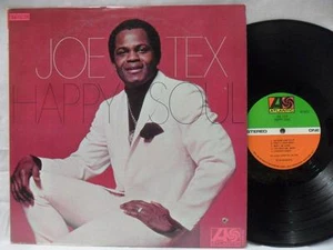 JOE TEX LP: Happy Soul, NM Atlantic 1969 - Foto 1 di 1