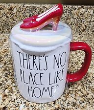 NEW! Rae Dunn Wizard of Oz There's “No Place Like Home” Ruby Slippers Topper Mug