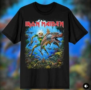 OFFICIAL IRON MAIDEN FUTURE PAST TOUR 2024 SYDNEY AUSTRALIA EVENT SHIRT XL - Picture 1 of 4