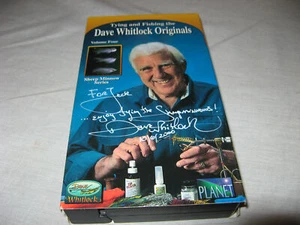 Tying & Fishing The Dave Whitlock Originals VHS Signed Autographed Volume 4 - Foto 1 di 4