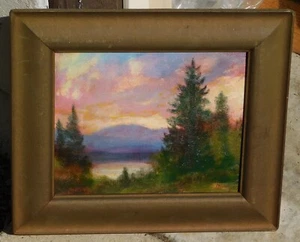David Stirling Noted Colorado artist, oil painting - Picture 1 of 2