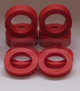 Juego de espaciadores, anillos distanciadores, para rótulas de eje, rojo - Imagen 1 de 1