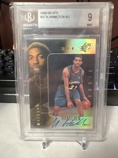 1999-00 SPx Richard Hamilton BGS 9 MINT Rookie Auto #512/2500 Wizards Pistons