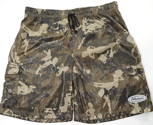 Billabong Swim Trunks Men SZ 38 Pinup Camouflage Metallic Gold Board Shorts Camo - Picture 1 of 11