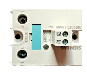 SIEMENS SIRIUS SC Halbleiterrelais, 48-460V/ 24V DC, 50A, 3RF2070-1AA04. - Bild 1 von 5