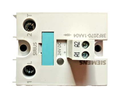 SIEMENS SIRIUS SC Halbleiterrelais, 48-460V/ 24V DC, 50A, 3RF2070-1AA04. - Bild 1 von 4