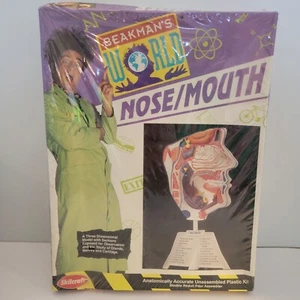 Skilcraft Beakman's World Nose/Mouth Anatomically Correct Plastic Kit New 1994 - Picture 1 of 7