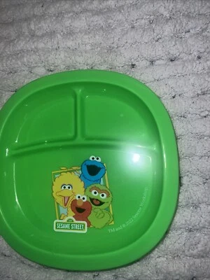 Sesamstraße Kinder Kunststoff Teller - Bild 1 von 4