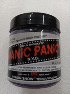 Manic Panic Virgin Snow 4oz FREE SHIPPING