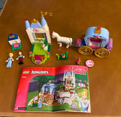 LEGO Juniors Disney Princesa 10729 Carruaje de Cenicienta - Completo - Sin Caja Foto 1 de 4