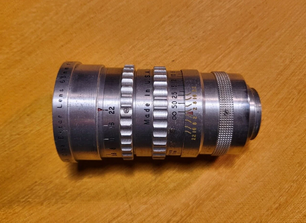Kodak Ektar Lens In Vintage Camera Lenses for sale | eBay
