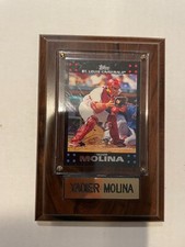 2007 Topps YADIER MOLINA #660 St Louis Cardinals Plaque