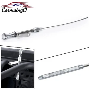 Stainless Flexible Engine Oil Dipstick for Chevy SBC 265 283 327 350 Driver Side - Picture 1 of 8