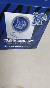 University Memphis Tigers Metallgedenkmünze "Penny & Larry" - Neu - Bild 1 von 5
