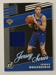 Camiseta deportiva de baloncesto 2019-20 Panini Donruss Ignas Brazdeikis serie reliquia #JS-IGB - Imagen 1 de 2