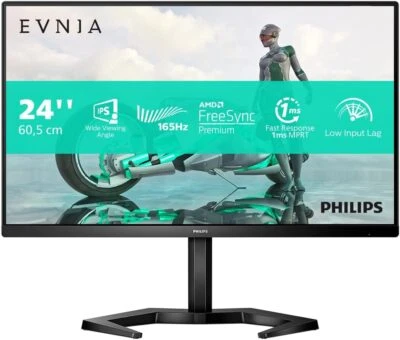 PHILIPS Evnia 24M1N3200ZS - 24 Inch FHD Gaming monitor, 165Hz, IPS, 1ms HDMI x 2 - Image 1 of 4