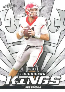 TOUCHDOWN-KINGS Jake Fromm RC BILLS GIANTS COMMANDERS LIONS Georgia BULLDOGS - Picture 1 of 1