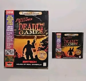 Jagged Alliance Deadly Games LIMITED EDITION Big Box PC Spiel SirTech CD-ROM 1996 - Bild 1 von 4
