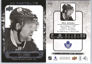 14-15 UPPER DECK UD  PORTRAITS PHIL KESSEL P-20
