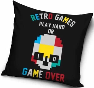 Gamer Player Computer Player Pillowcase Pillow Cover Pillowcase 40x40 CM - Picture 1 of 14
