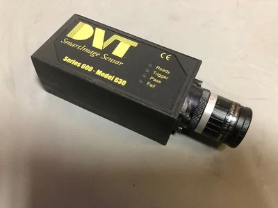 DVT Smart Image Sensor 600 Model 630 Vision System 630-C3E40 fujinon hf12.5ha-1b - Image 1 of 3