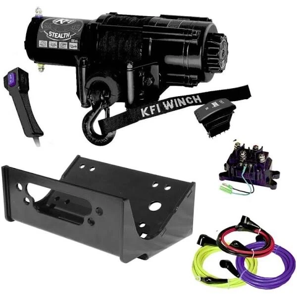 POLARIS RANGER XP 1000 KFI 5000LB STEALTH WINCH & MOUNT 2018-2023 - Image 1 of 1