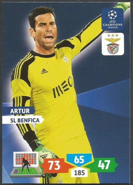 PANINI UEFA CHAMPIONS LEAGUE ADRENALYN XL-2013-14-SL BENFICA-ARTUR - Image 1 of 1