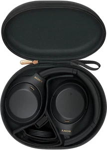 Sony WH-1000XM4 Wireless Noise-Cancelling Over-the-Ear Headphones Black - Good - Picture 1 of 4