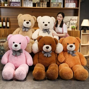 Peluche morbido grande enorme orsacchiotto ted peluche regalo animali giocattoli bambini bambola abbracciabile - Foto 1 di 15