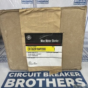 GE CR1062R1BAP2000 MAN Motor Starter Nema Größe 0 Typ 1 Gehäuse Neu im Karton - Bild 1 von 3