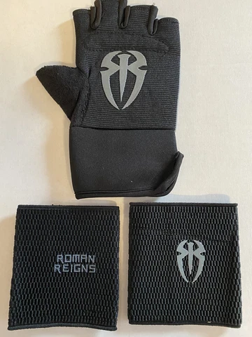Roman Reigns WWE Authentic Glove & Arm Band Set New Cover