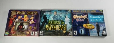 Big Fish 2 Game Pack PC DVD-Rom Mystery Adventure Haunted Hotel W/ Free Shipping - Image 1 of 4
